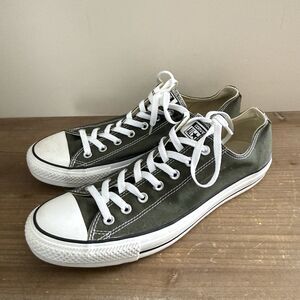 Converse Chuck Taylor All Star OX Low Top Olive Green Sz. Men’s 12 Women’s 14